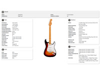 Fender Vintera 50s Stratocaster Modified MN 2-Colour Sunburst Fender Vintera 50s Stratocaster Modified MN 2-Colour Sunburst